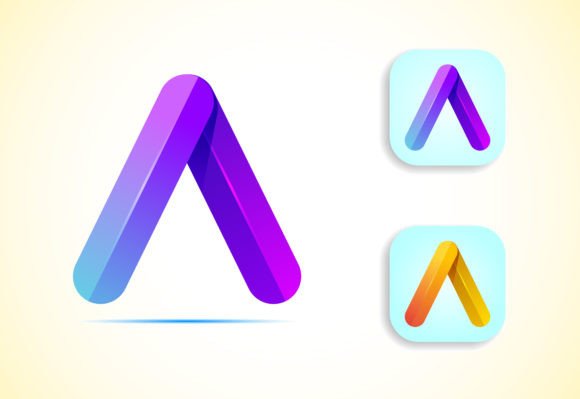 Abstract Origami Letter Logo Design: A Modern Typographic Approach