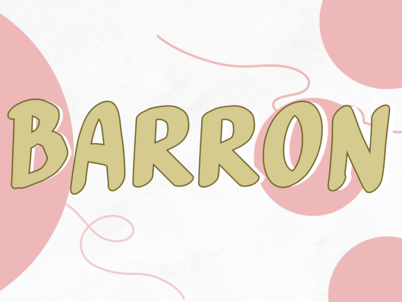 Barron Font: Warmth in Every Handwritten Curve