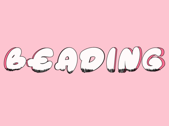 Beading: Why This Handwritten Font Deserves a Spot in Your Design Toolkit