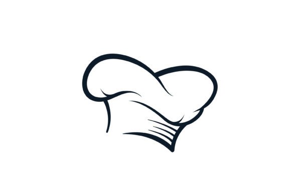 Chef Hat Logo Vector Design Template