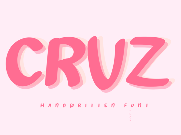 Cruz Font: Evaluating the Fit of a Friendly Handwritten Typeface for Modern Design