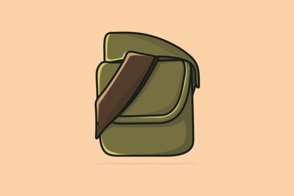 Fabric School Backpack Vector Design