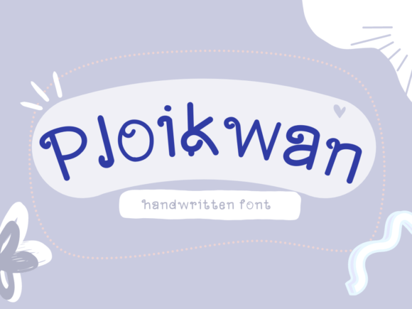 Ploikwan: A Sweet Script for Romantic Designs