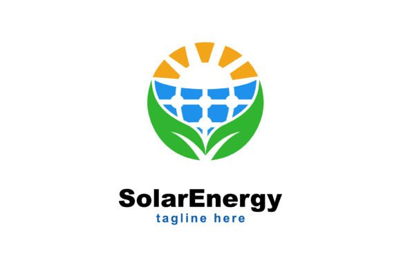 Solar Green Energy Logo Design Template