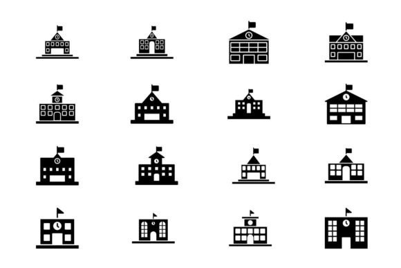 Visualizing Education: The Strategic Value of School Building Icons and Illustrations